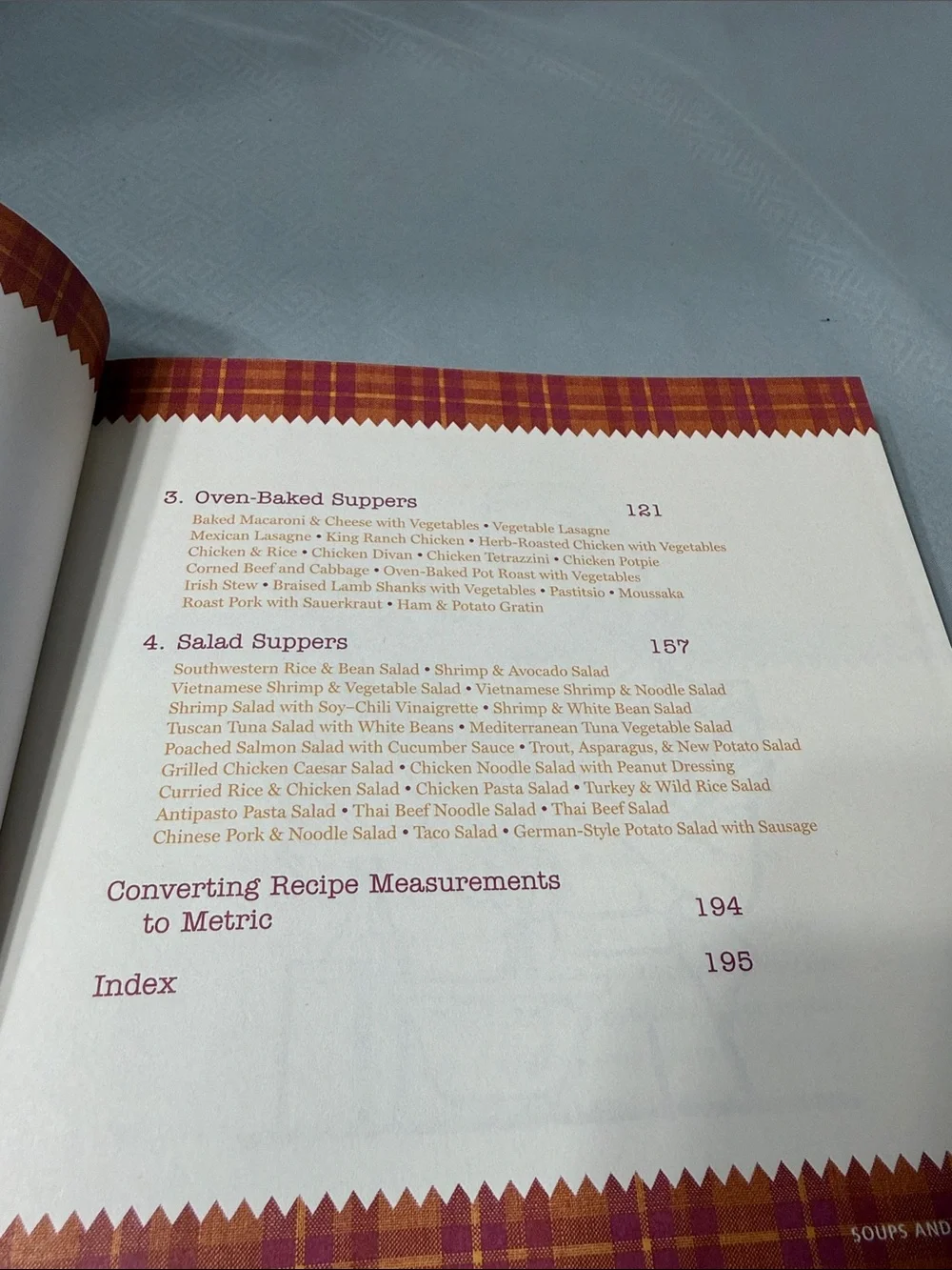Mom's Best One-Dish Suppers Homemade Favorites Cookbook by Andrea Chesman